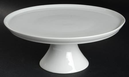 Arzberg White (Shape 1382) 12" Diameter Pedestal Cake Stand