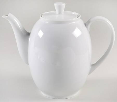 Arzberg White (Shape 1382) Coffee Pot & Lid