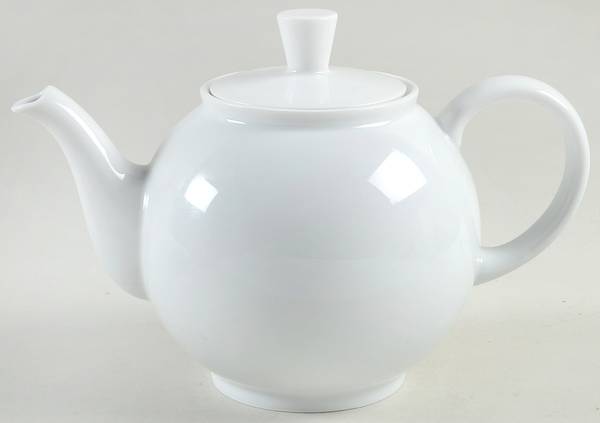 Arzberg White (Shape 1382) Teapot & Lid