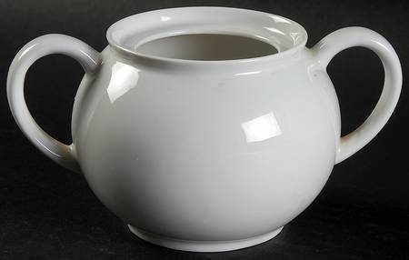Arzberg White (Shape 1382) Sugar Bowl No Lid