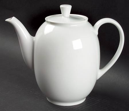 Arzberg White (Shape 1382) Small Coffee Pot & Lid