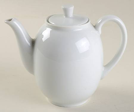 Arzberg White (Shape 1382) Individual Coffee Pot & Lid