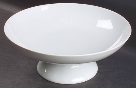 Arzberg White (Shape 1382) Round Compote (Height X Width)