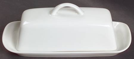 Arzberg White (Shape 1382) 1/4 Lb Covered Butter