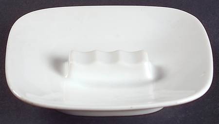Arzberg White (Shape 1382) Small Square Ashtray