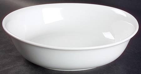 Arzberg White (Shape 1382) 9" Oval Vegetable Bowl
