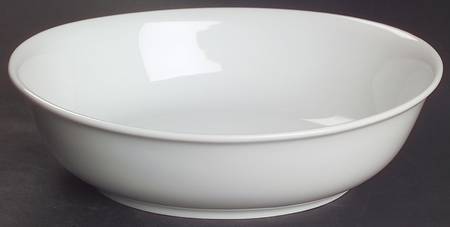 Arzberg White (Shape 1382) 7" Oval Vegetable Bowl