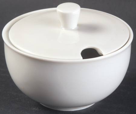 Arzberg White (Shape 1382) Jam/Jelly & Lid