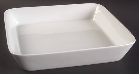Arzberg White (Shape 1382) 9" Square Vegetable Bowl