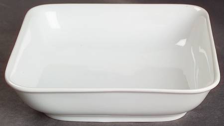 Arzberg White (Shape 1382) 6" Square Vegetable Bowl