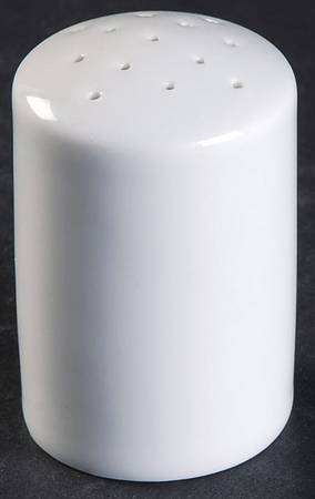 Arzberg White (Shape 1382) Salt Shaker