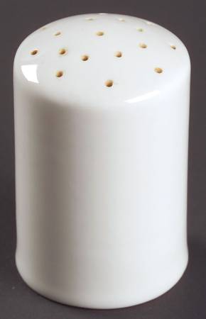 Arzberg White (Shape 1382) Pepper Shaker