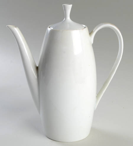 Arzberg White (Shape 2025) Coffee Pot & Lid