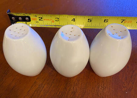 Arzberg White (Shape 2025) Salt Shaker