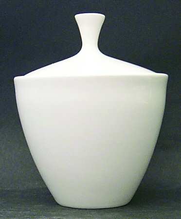 Arzberg White (Shape 2025) Sugar Bowl & Lid