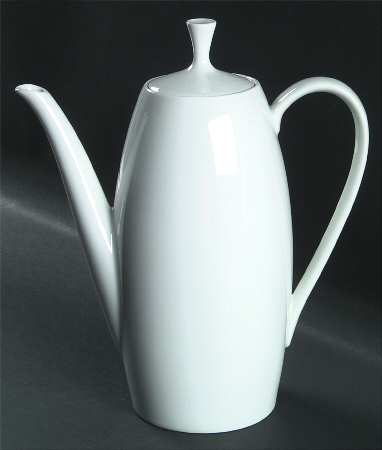 Arzberg White (Shape 2025) Coffee Pot & Lid