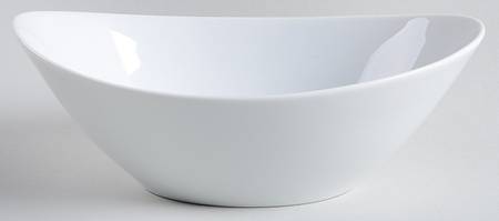 Arzberg White (Form Shape 2000) 7" Oval Vegetable Bowl