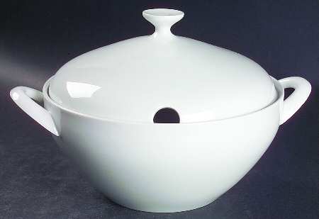 Arzberg White (Form Shape 2000) Tureen & Lid
