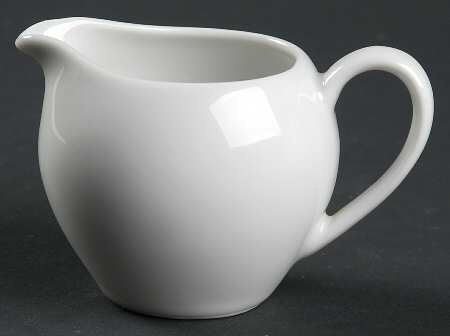 Arzberg White (Form Shape 2000) Mini Creamer