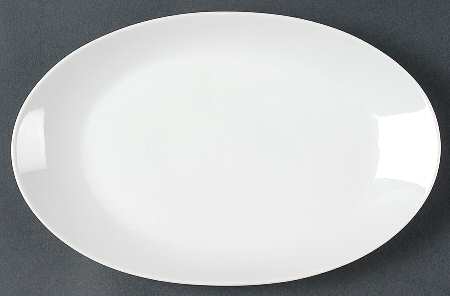 Arzberg White (Form Shape 2000) 10" Oval Serving Platter