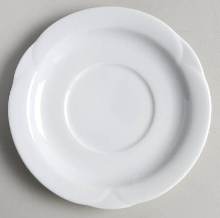 Corso White Saucer for Flat Cup