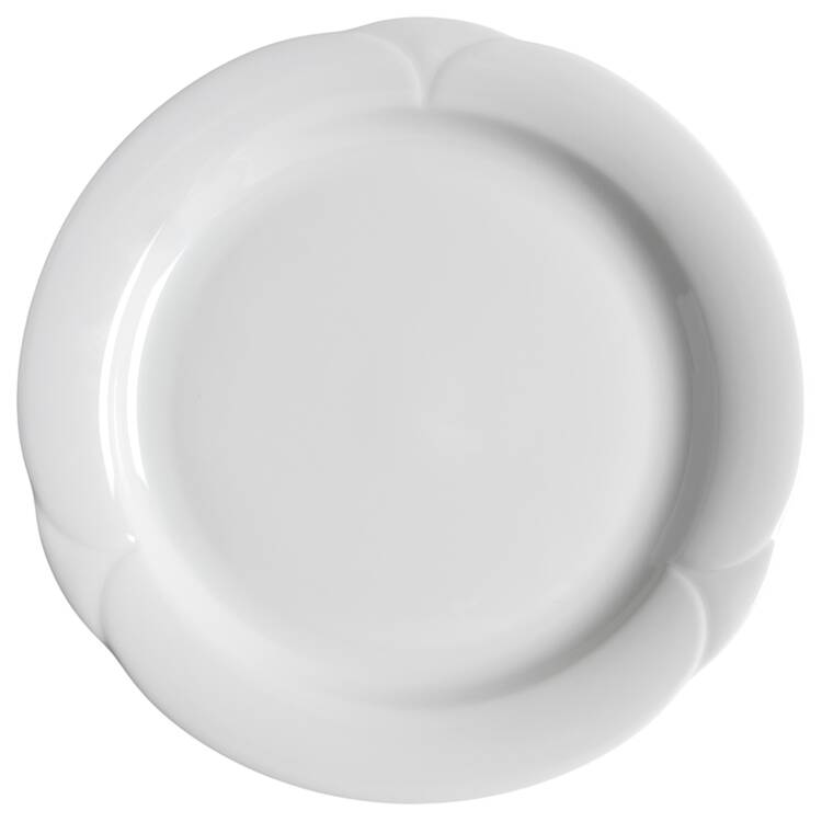 Corso White Dinner Plate