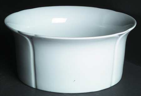 Corso White 8" Round Vegetable Bowl