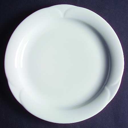 Corso White Salad Plate