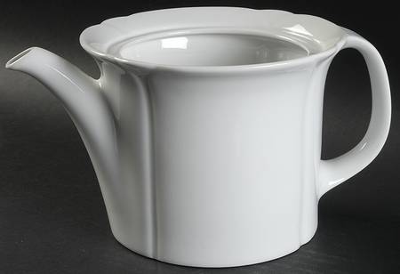 Corso White Teapot No Lid
