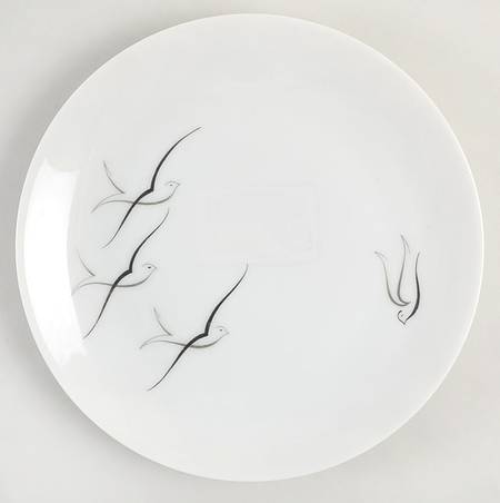 Silver Flight Salad Plate by Arzberg