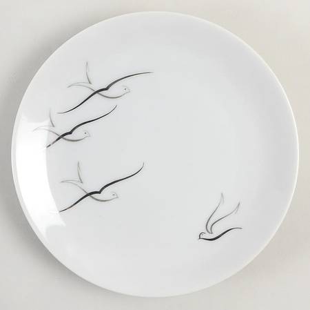 Silver Flight Bread & Butter Plate by Arzberg