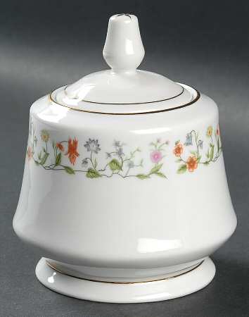 Eternal Love (Gold Trim) Sugar Bowl & Lid