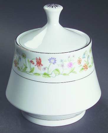 Eternal Love (Platinum Trim) Sugar Bowl & Lid