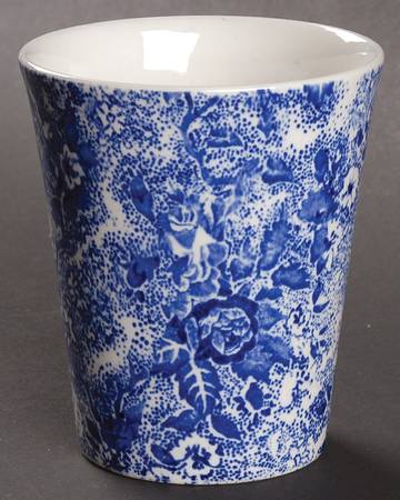 Chintzware Blue China Bathroom Tumbler