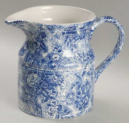 Chintzware Blue 32 Oz Pitcher