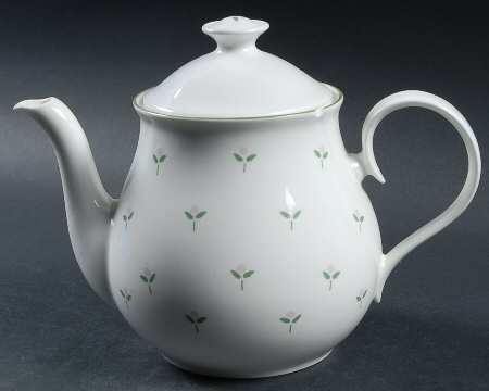 Cottage Sprig Teapot & Lid