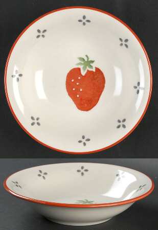 Summer Fruits Coupe Soup Bowl