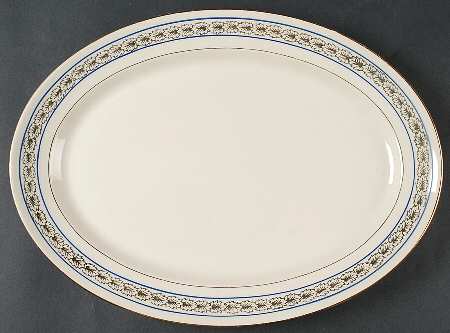 ATS7 16" Oval Serving Platter by Atlas China (NY)