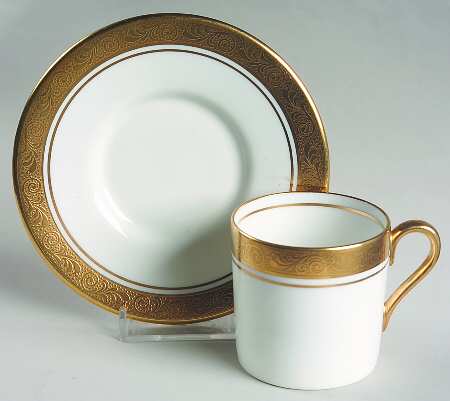 Argosy Flat Demitasse Cup & Saucer Set