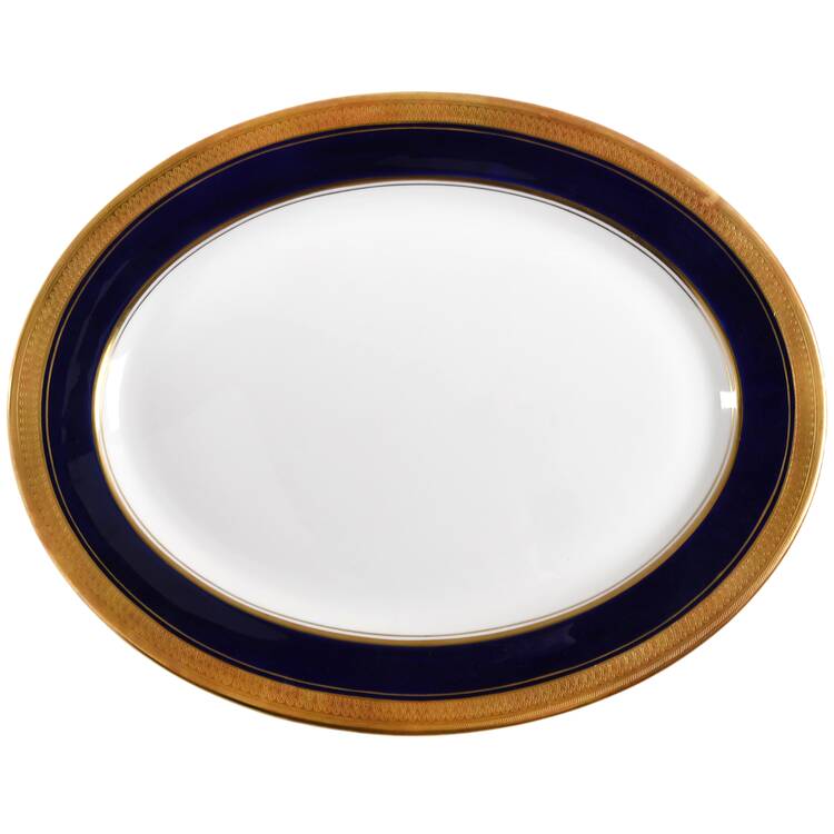 Buckingham (Smooth) 15" Oval Serving Platter
