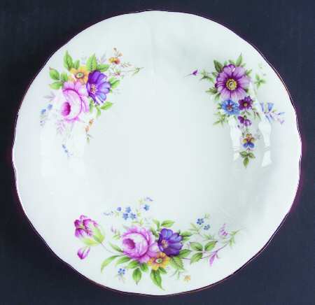 Aynsley Spray Coupe Soup Bowl