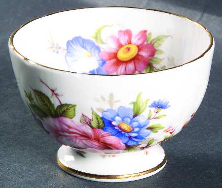 Aynsley Spray Mini Open Sugar Bowl