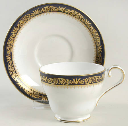 Balmoral Blue Footed Cup & Saucer Set