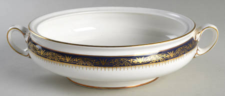 Balmoral Blue Round Vegetable No Lid