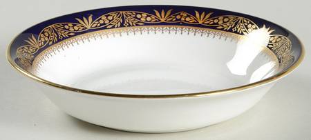 Balmoral Blue Fruit/Dessert (Sauce) Bowl