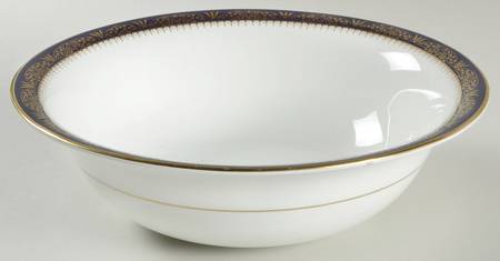 Balmoral Blue 9" Round Vegetable Bowl