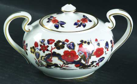 Bird of Paradise Sugar Bowl & Lid