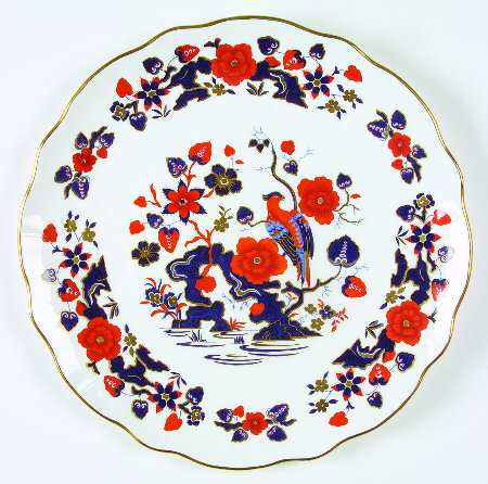 Bird of Paradise Cake Plate