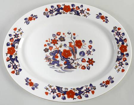 Bird of Paradise 16" Oval Serving Platter