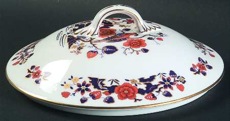 Bird of Paradise Lid for Round Vegetable